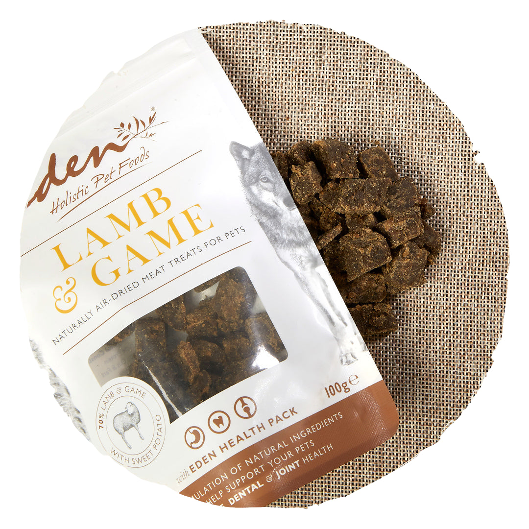 eden dog treats lamb flavour