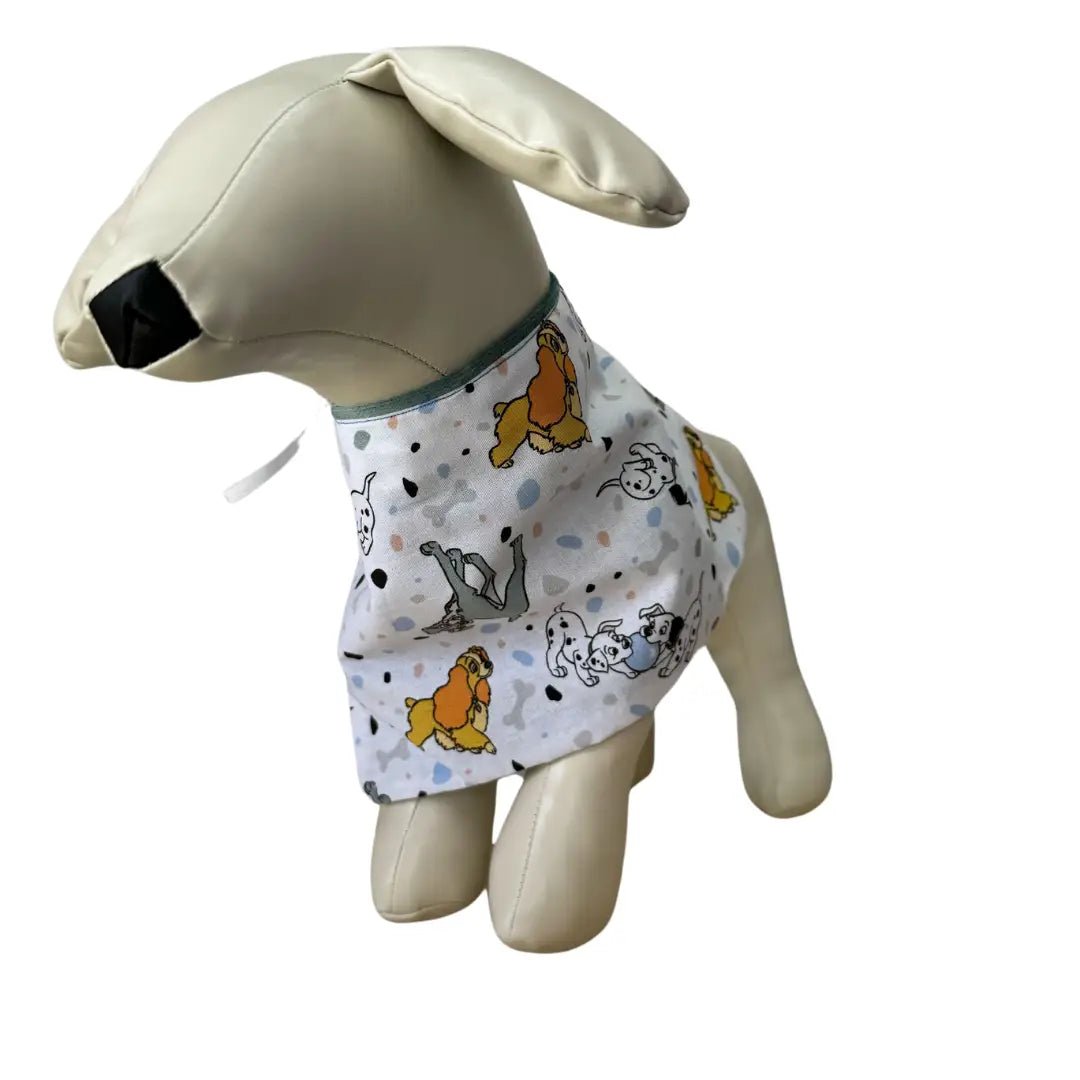 Custom Dog Bandanas - lady and the tramp
