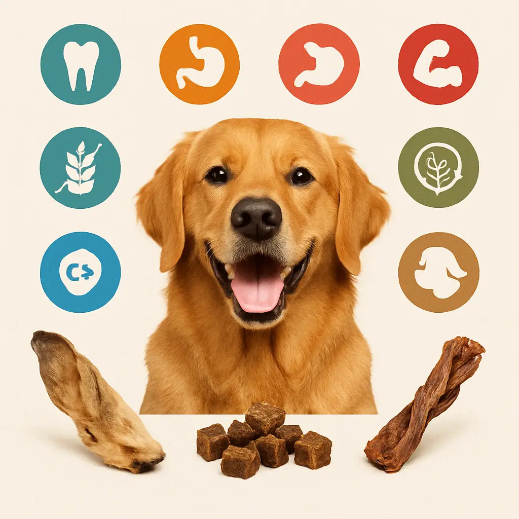 Natural Dog treats Benefits Image