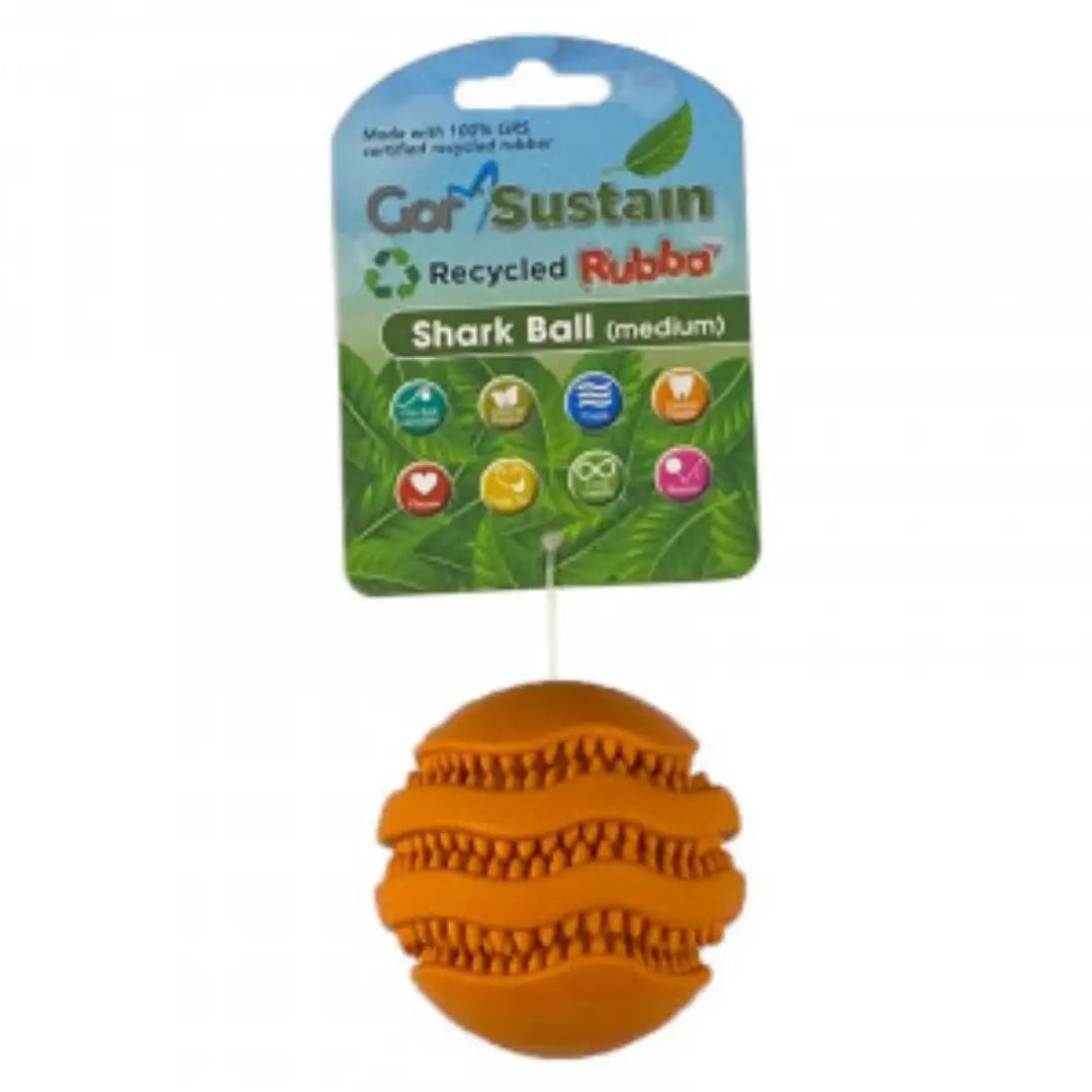 Gor Sustain Rubba Shark Dog Ball