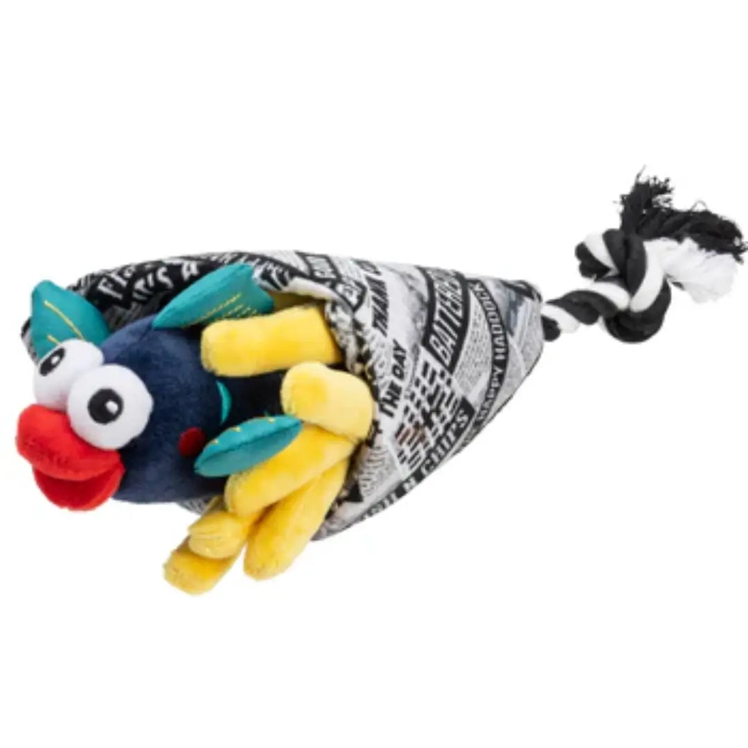 Fish 'N' Chips Dog Toy