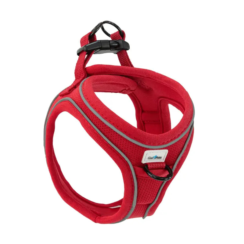 Gor Pets Soft Mesh Dog Harness Red Breathable Reflective Step-In Harness