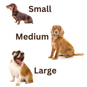 cotton dog harness size image