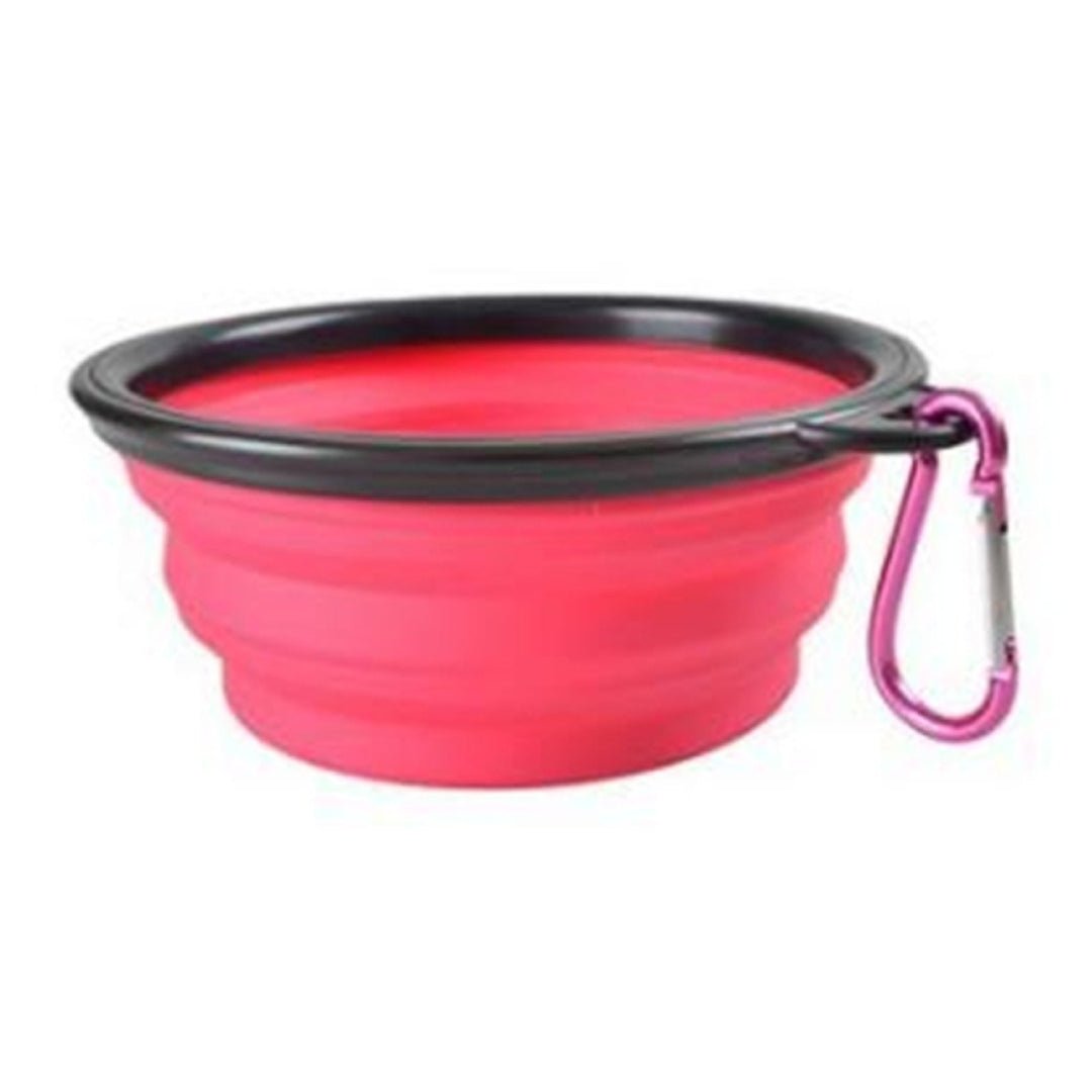 Collapsible Travel Dog Water Bowl-Pawfecthome