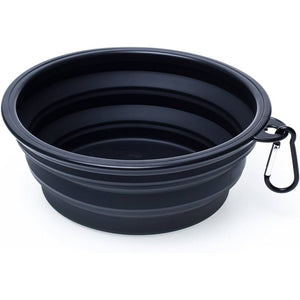 Collapsible Travel Dog Water Bowl-Pawfecthome