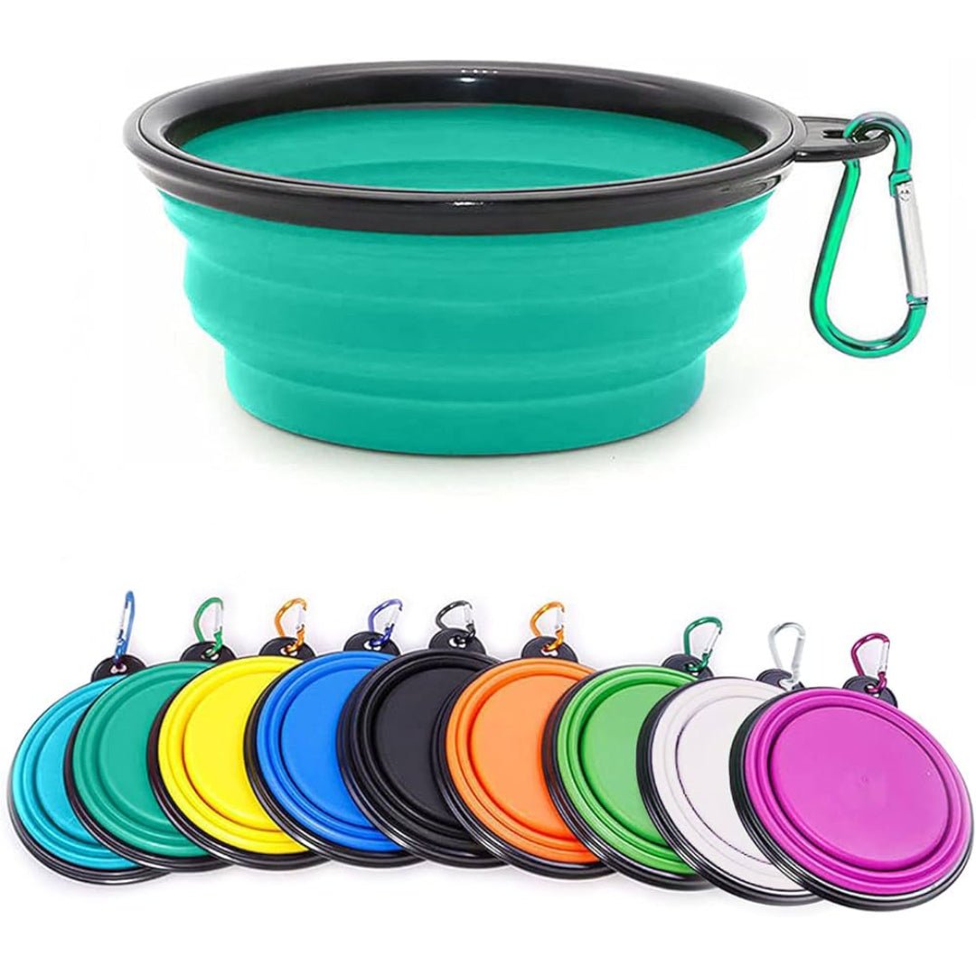 collapsible travel dog water bowl | Pawfecthome-Pawfecthome