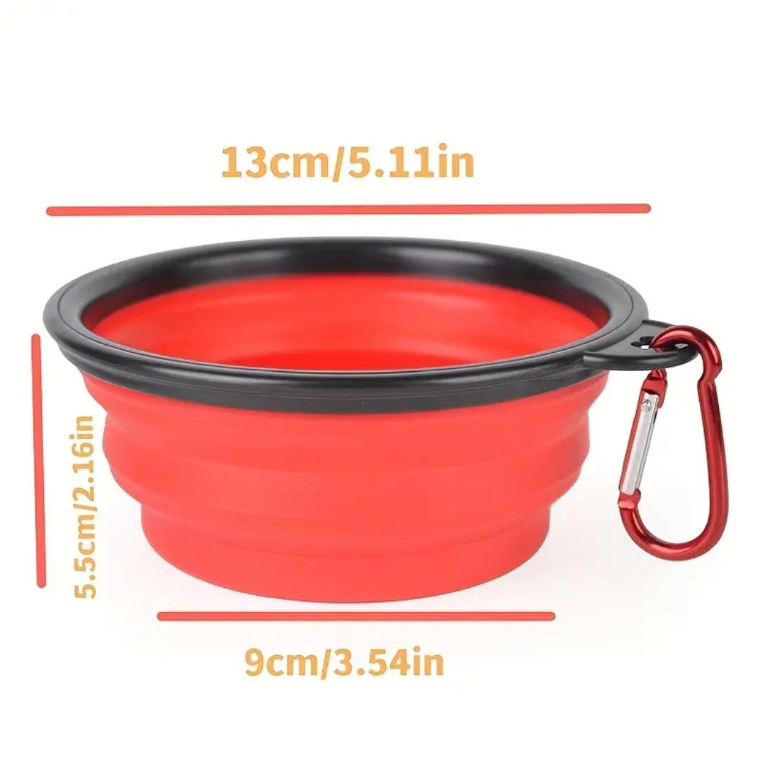 collapsible travel dog water bowl | Pawfecthome-Pawfecthome