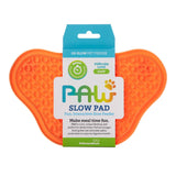Puppy and Dog Lick Mat - Slow Feeder Treat Mat-orange