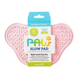 Puppy and Dog Lick Mat - Slow Feeder Treat Mat - Pink