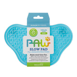 Puppy and Dog Lick Mat - Slow Feeder Treat Mat - Blue
