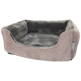 Gor Pets Ultima Bed in pink showing the thick foam base and supportive high-walled design.