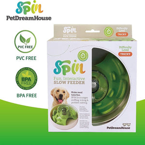 UFO MAZE SPIN Slow Feeder for Dogs - Slow Eating | Pet dream house-Pawfecthome