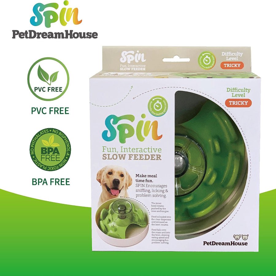 UFO MAZE SPIN Slow Feeder for Dogs - Slow Eating | Pet dream house-Pawfecthome